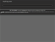 Tablet Screenshot of mydrug.com